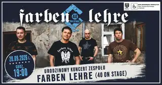 Urodzinowy koncert zespołu FARBEN LEHRE (40 on stage)