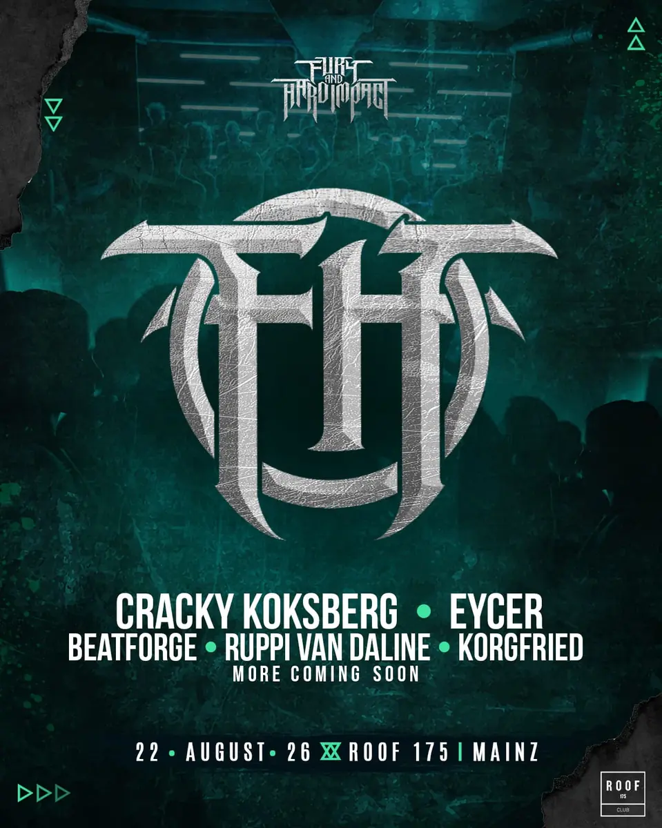 Hard Impact & Fury - Tekk Night at Roof, Mainz — Roof 175, Frankfurt