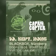 Godzilla was too Drunk to Destroy Tokyo - support: Capacopter — Blackbox, Nuremberg