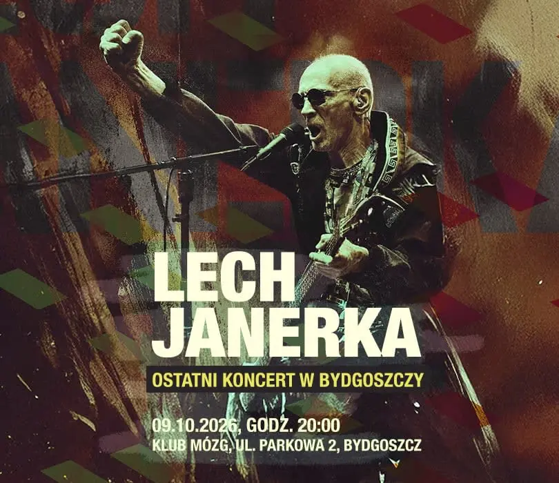 Lech Janerka - Last Concert in Bydgoszcz — Mózg Bydgoszcz, Bydgoszcz