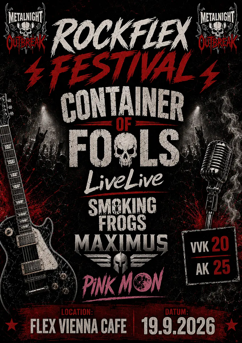 Rockflex Festival #1 — Flex, Vienna