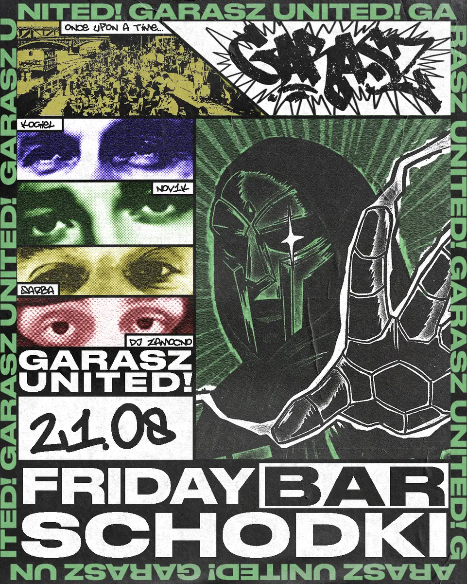 GARASZ UNITED — TBA - Bar Schodki, Warszawa
