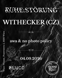 RUHE:STÖRUNG w/WITHECKER