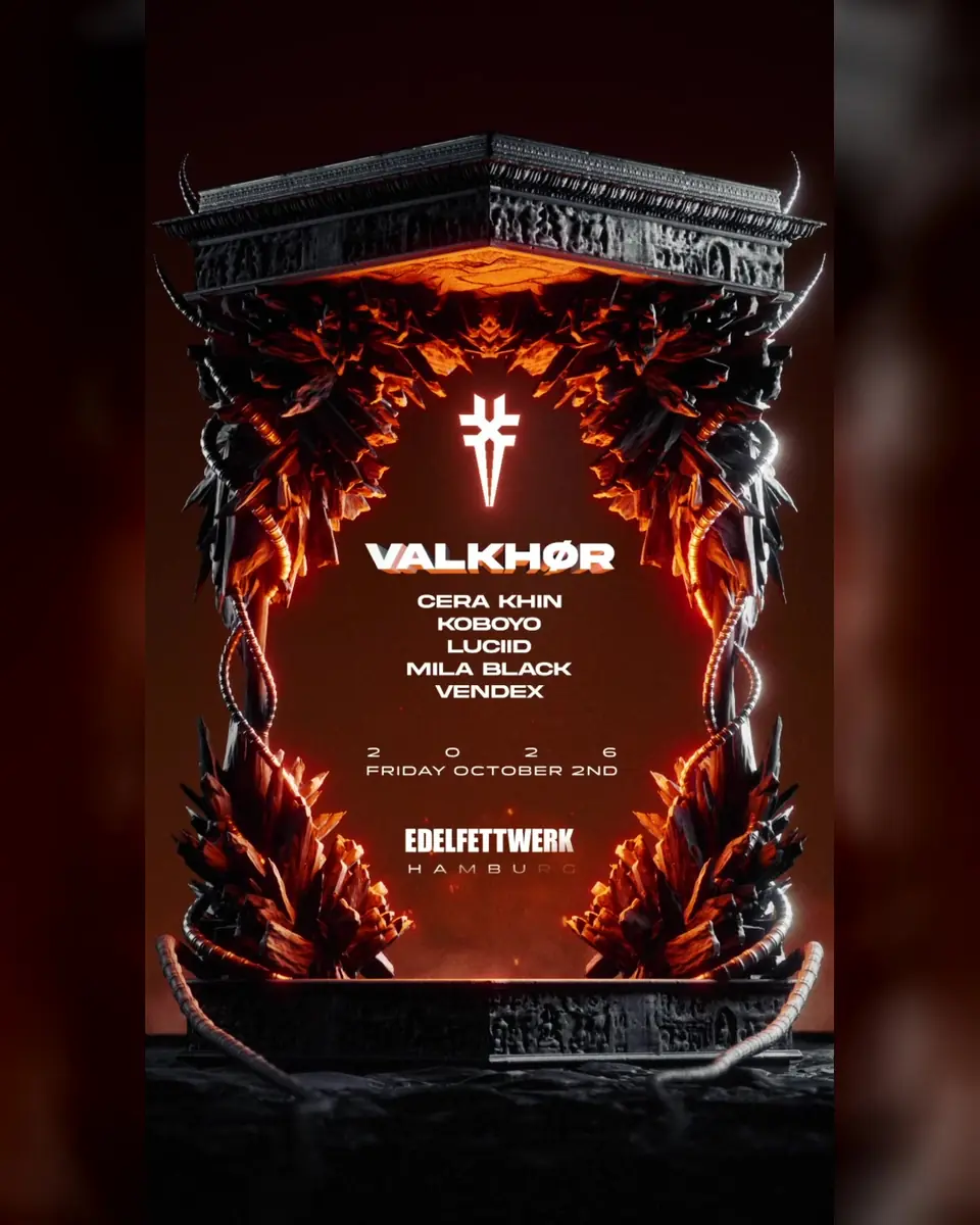 Vendex presents: VALKHOR — Edelfettwerk, Hamburg