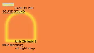 SOUND SOUND with Janis Zielinski & Mike Momburg