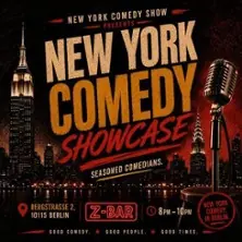 New York Comedy Showcase + open mic — Z BAR, Berlin