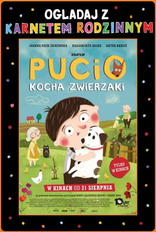 Pucio Loves Animals — Cinema City Łódź Manufaktura, Łódź Manufaktura