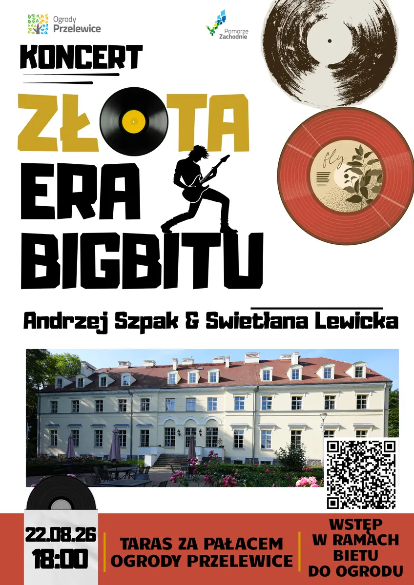 Koncert Złota Era Bigbeatu | Andrzej Szpak & Swietłana Lewicka — Ogrody Przelewice, Przelewice