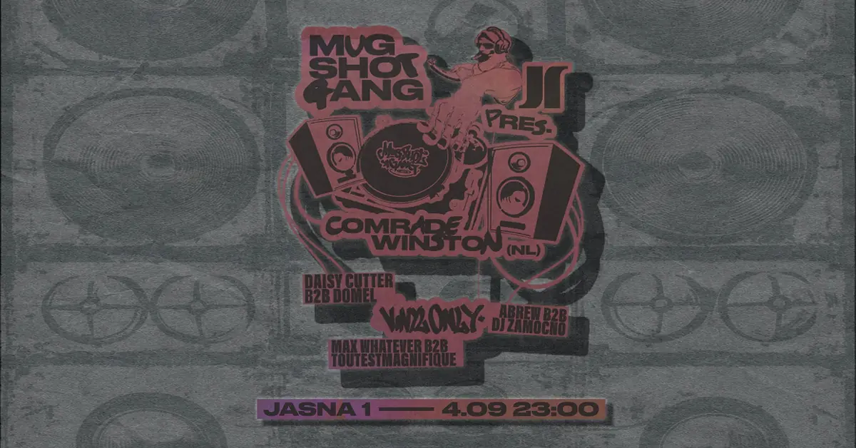 J1 - Mugshot Gang with Comrade Winston [vinyl only] — Jasna 1, Varšava