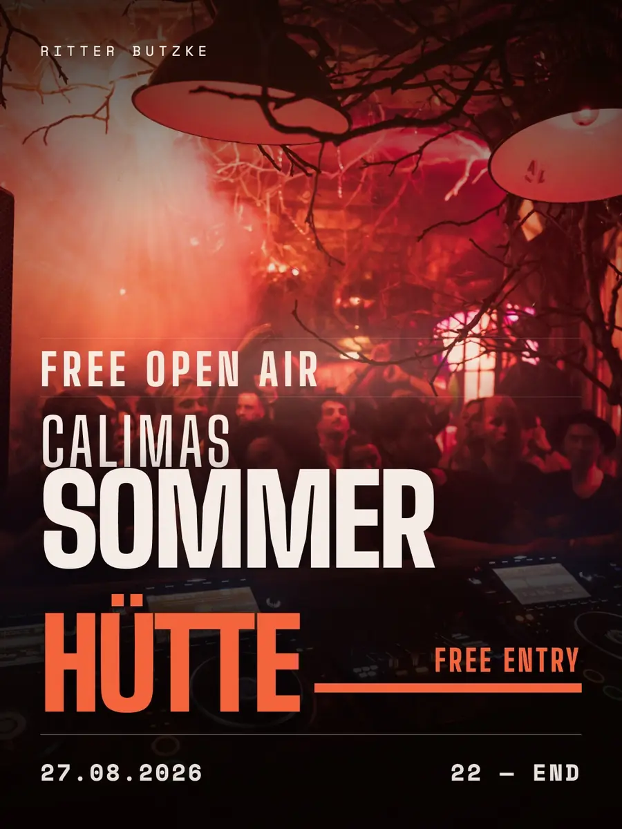 Calimas Sommerhütte Free Open Air — Ritter Butzke, Берлін