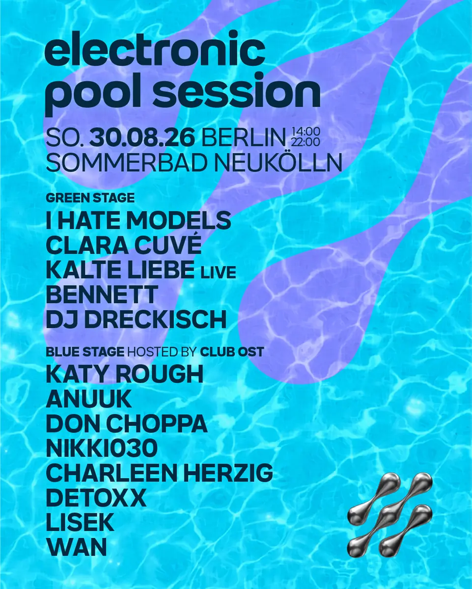 [СКАСОВАНО] електронна pool session — Sommerbad Neuköln, Берлін