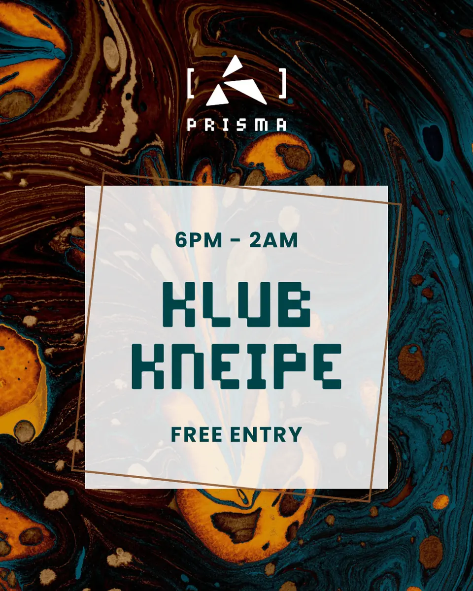 Klubkneipe x Resonance — Prisma, Berlin