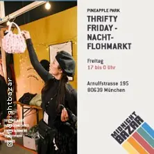 Thrifty Friday - Nachtflohmarkt — Paketposthalle - Pineapple Park, München