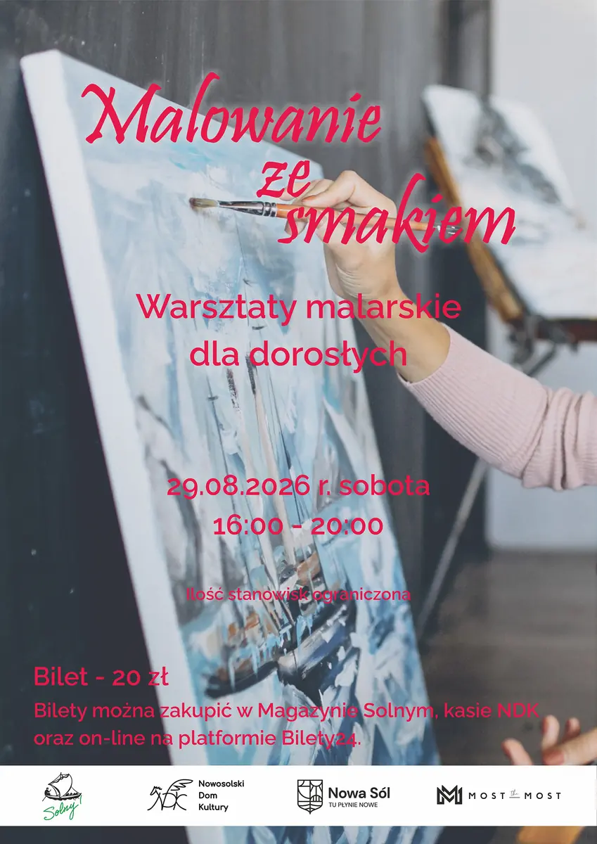 Malowanie ze smakiem — Magazyn Solny, Nowa Sól