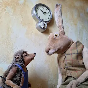 Hare and Hedgehog - Eyes Open for the Race — Hamburger Puppentheater, Hamburg