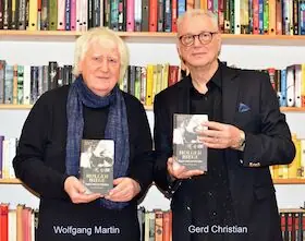 "Sagte mal ein Dichter" - ze života bratrů Biegeových. Autorské cteni a talk s Wolfgangem Martinem a schlagerovou hvezdou Gerdem Christianem — Kulturkirche St. Jakobi Stralsund, Stralsund