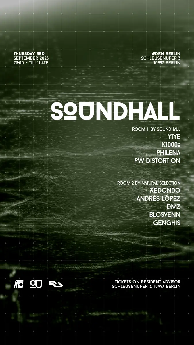Soundhall — ÆDEN, Berlín