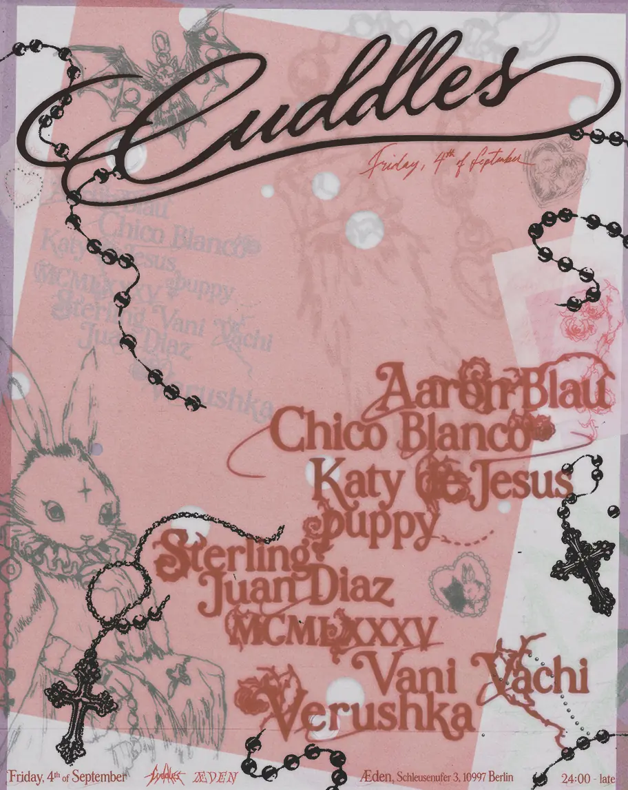 Cuddles: VIRGO SEASON — ÆDEN, Berlin