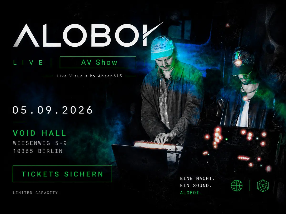 ALOBOI - FIRST HEADLINE SHOW — Void Hall, Berlin