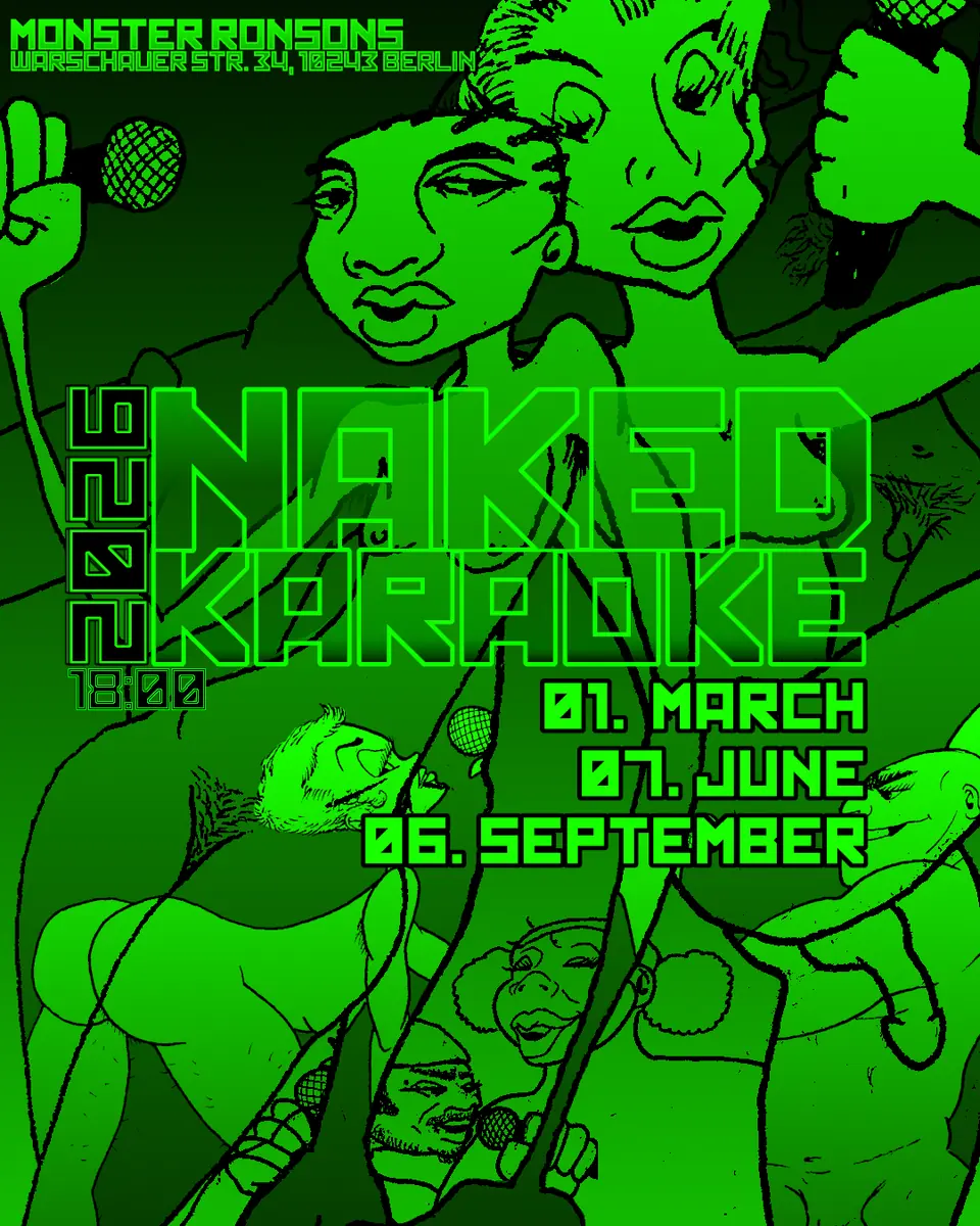 NAKED KARAOKE 3/3 — Monster Ronson's Ichiban Karaoke, Berlin