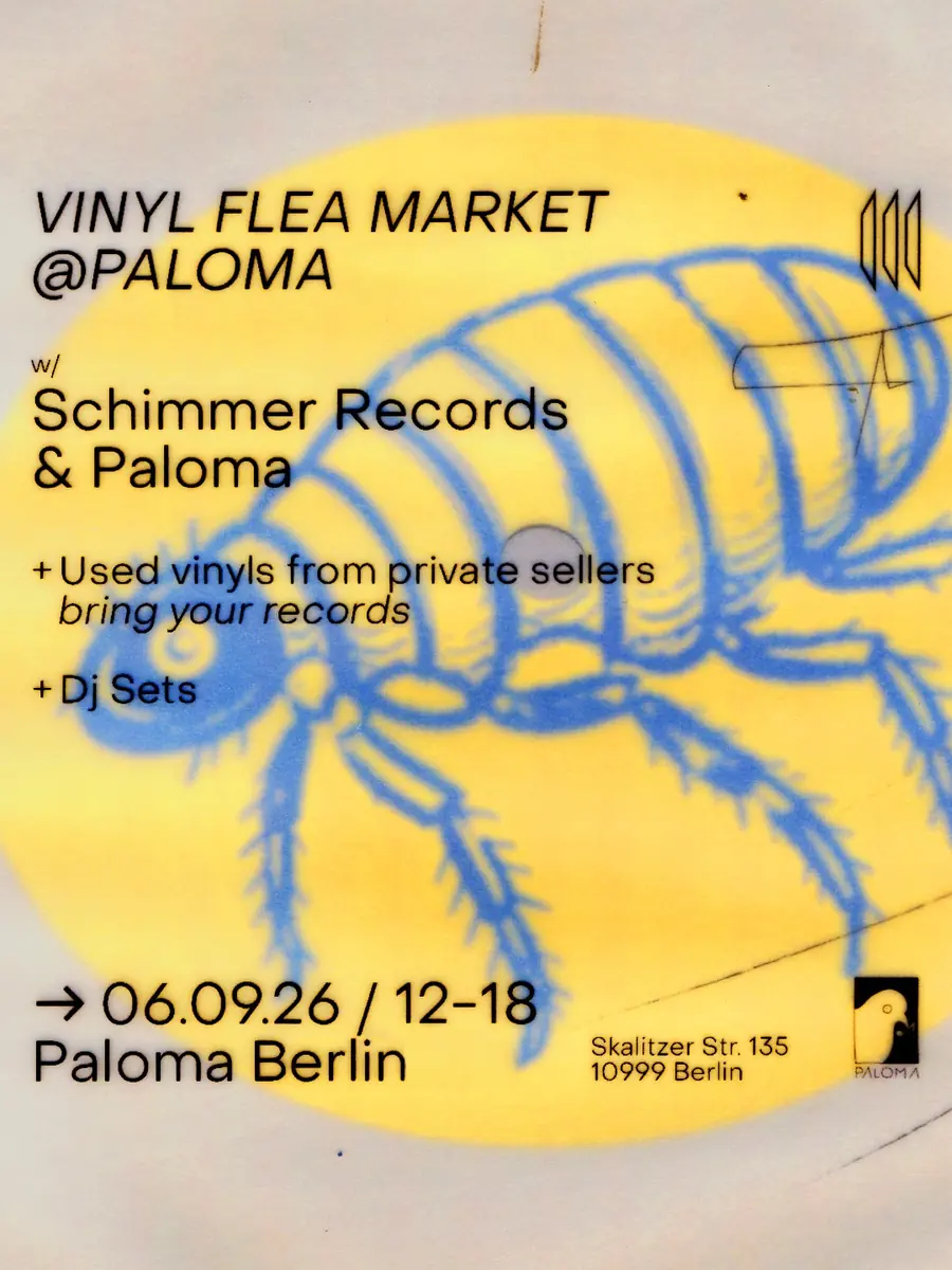 Vinyl Flea Market — Paloma, Berlin
