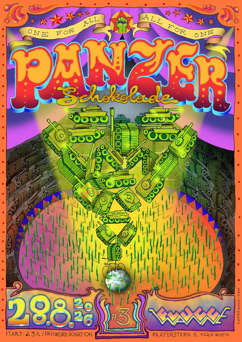 PANZERSCHOKOLADE #33 — FLUCC, Vienna