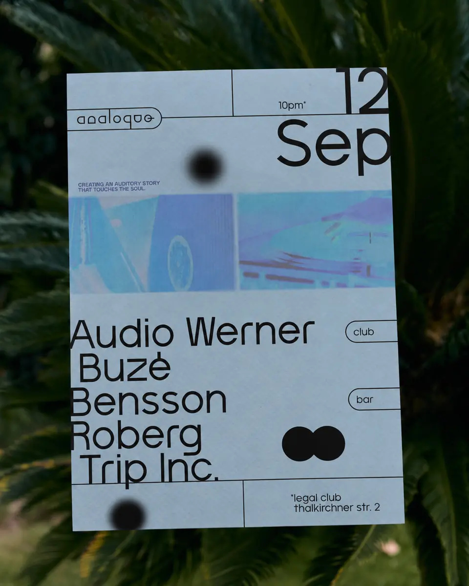 ••• analoque 6th anniversary — Legal, München