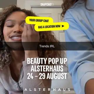 Snap Beauty Pop-up: Trends IRL