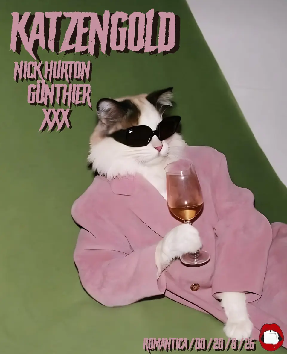 KATZENGOLD am DONNERSTAG mit GÜNTHIER & Nick Hurton — Romantica, Stuttgart