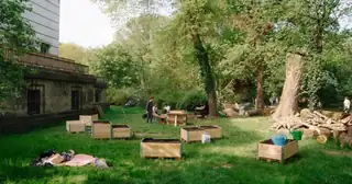 Open Garten у громадському саду Оствізе