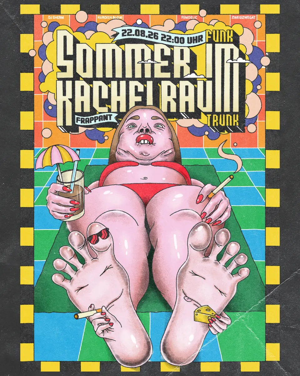 Sommer im Kachelraum — Frappant, Hamburg