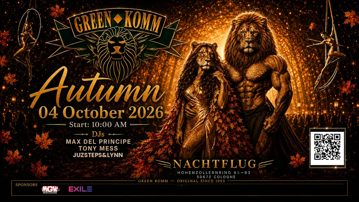 GreenKomm Autumn Palace — Nachtflug + Starz, Кельн