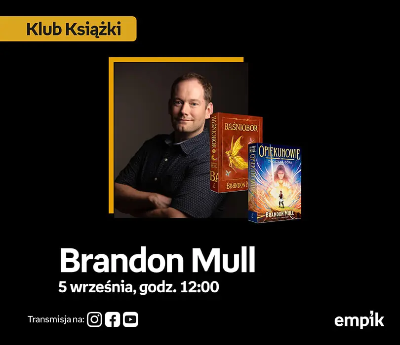 Brandon Mull im Buchclub | 20 Jahre "Fablehaven" und Premiere der neuen Serie "Guardians" — Klub Empik, Warschau