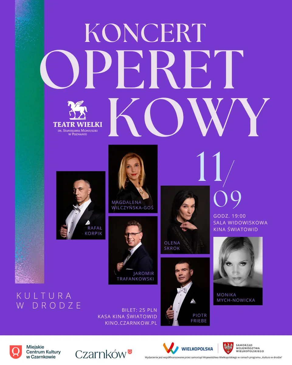 Kultura v cestě. "Operetní koncert" — Kino Światowid - Czarnków, Czarnków