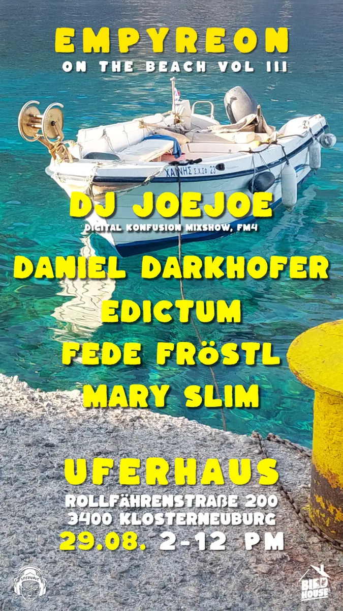 EMPYREON ON THE BEACH VOL. III — TBA - Uferhaus Klosterneuburg, Vienna