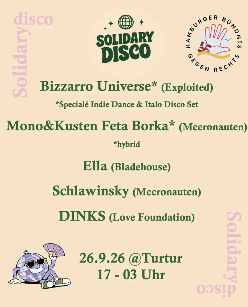 Solidary Disco — Turtur, Hamburg
