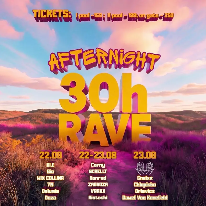Afternight 30h Rave — Stacja Międzyrzecka, Wrocław