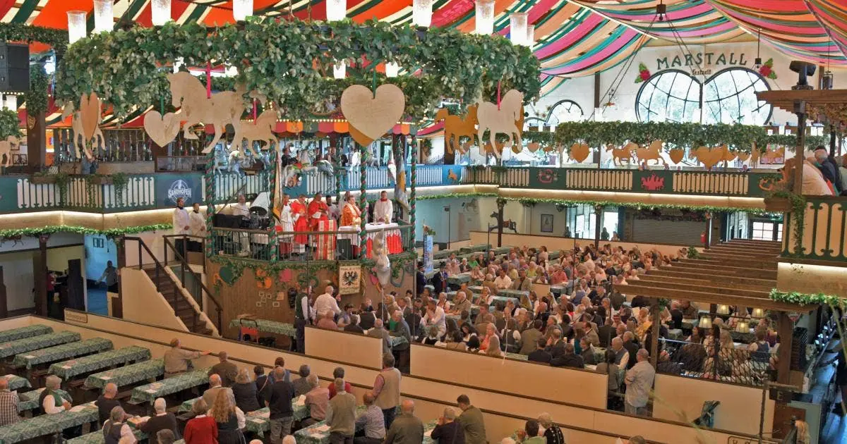 Wiesngottesdienst 2026: termin i informacje o nabożeństwie — Marstall Festzelt, Monachium