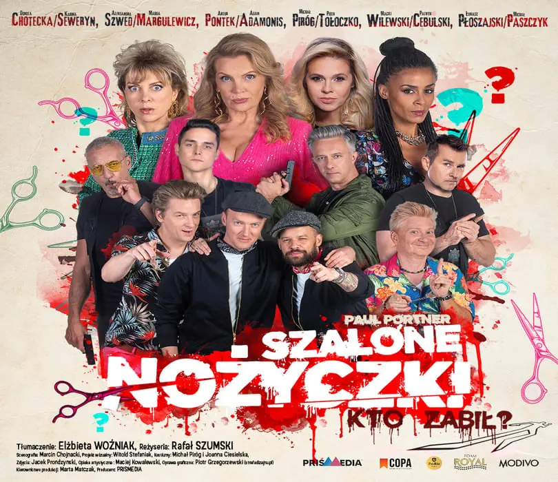 SZALONE NOŻYCZKI, czyli kto zabił — Nowa Dekadencja - Szczecińskie Centrum Kultury, Szczecin