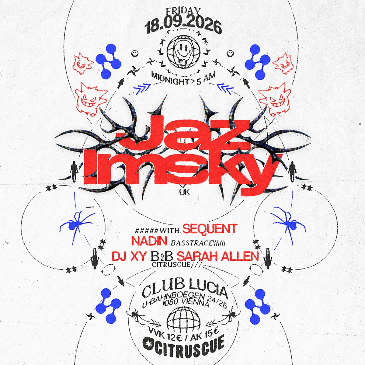 CitrusCue pres. JAZ IMSKY — Club Lucia, Vienna