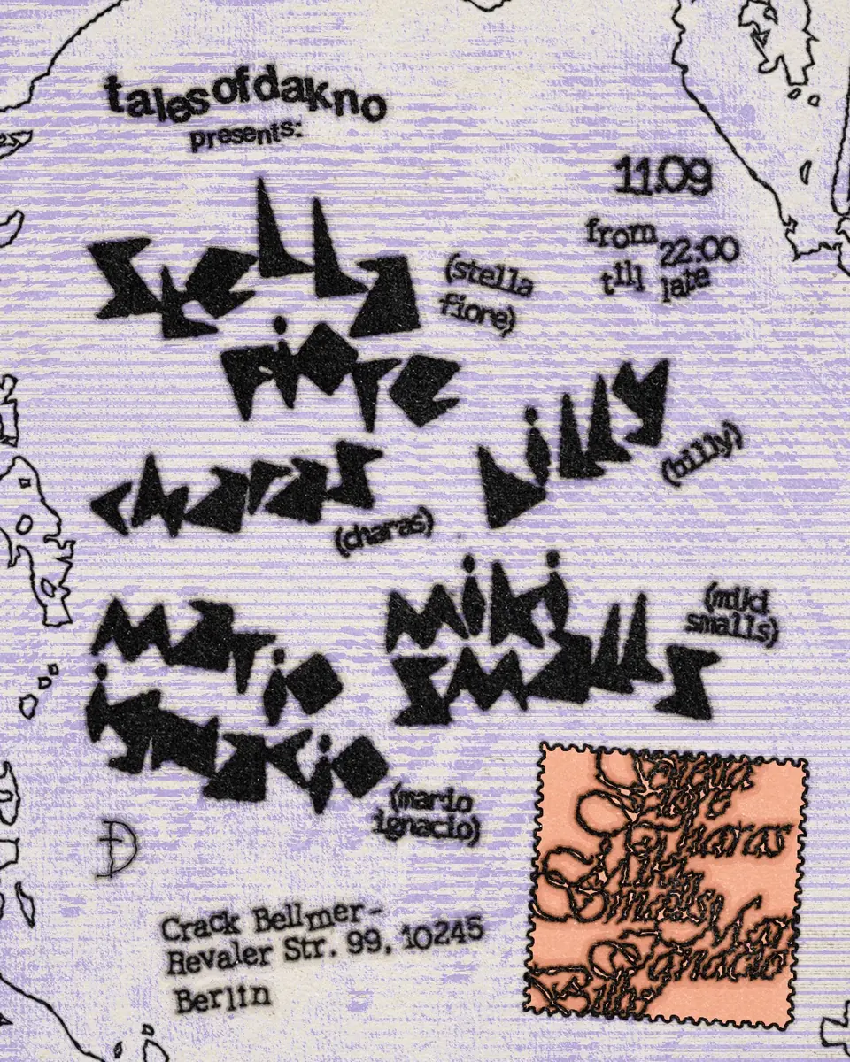 Tales of Dakno: The Berlin Story — Crack Bellmer, Berlin