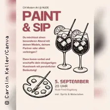 Paint & Sip Augsburg Afterwork - Summer Event — BrunnenBar, Augsburg