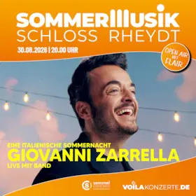 EINE ITALIENISCHE SOMMERNACHT GIOVANNI ZARRELLA LIVE MIT BAND — Schloss Rheydt, Mönchengladbach