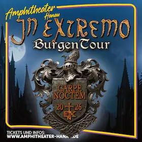IN EXTREMO - Carpe Noctem - Burgentour 2026 — Amphitheater Hanau, Hanau