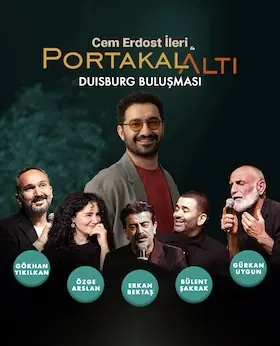 PortakalAltı - Cem Erdost İleri ile PortakalAltı Buluşmaları — Theater am Marientor, Duisburg