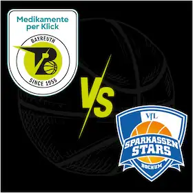 Medikamente per Klick Bayreuth vs. VfL SparkassenStars Bochum