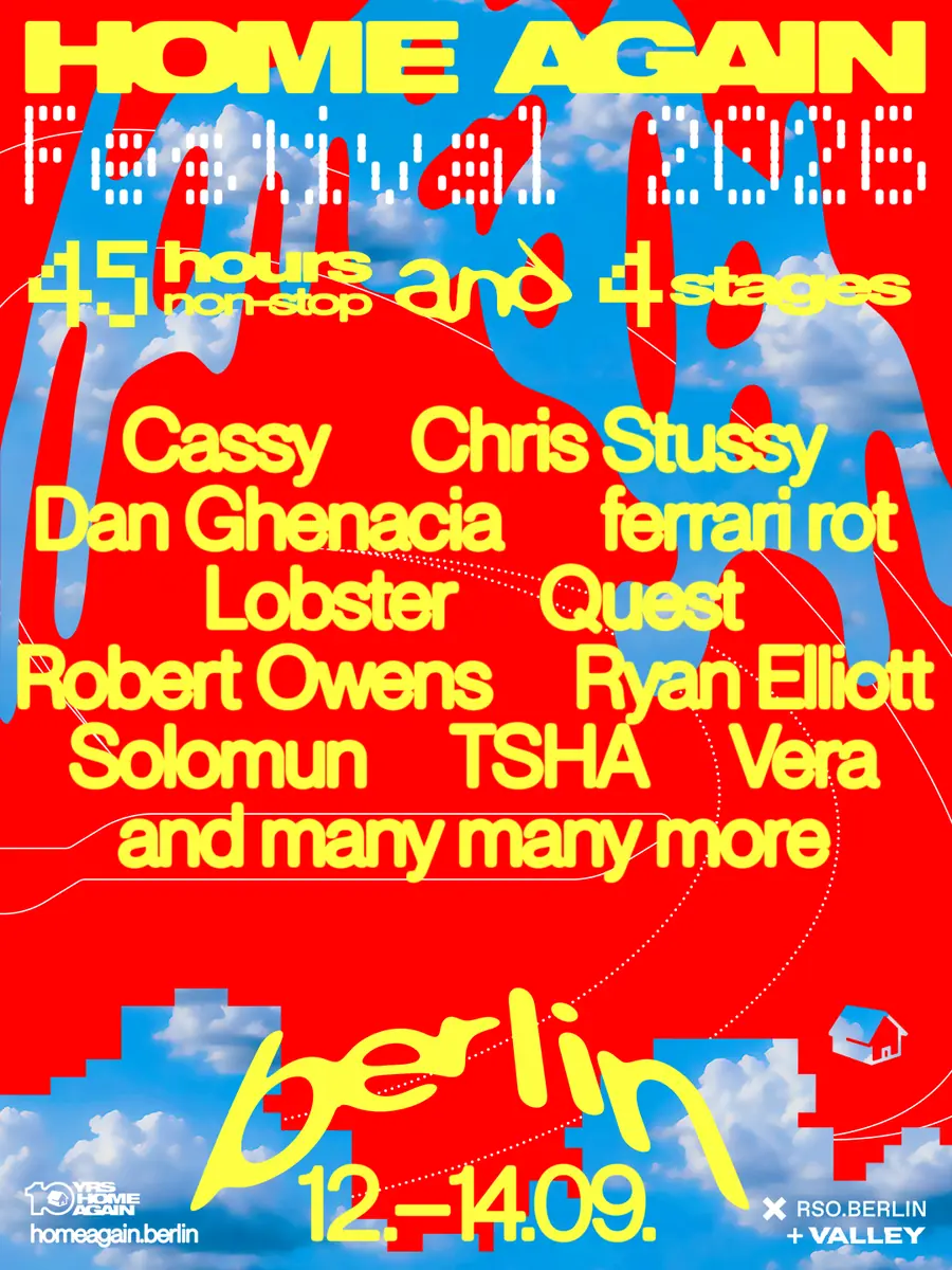 Home Again Festival - 10 Years — RSO.BERLIN, Berlin