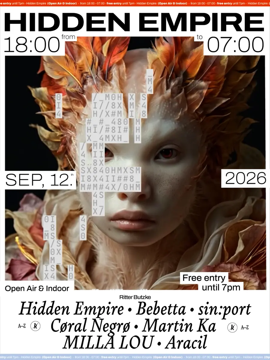 Echos of Utopia (Open Air & Indoor) - freier Eintritt bis 19:00 Uhr — Ritter Butzke, Berlin