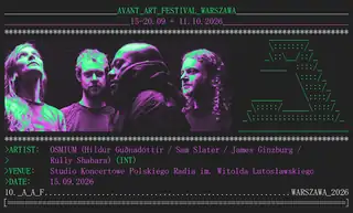 OSMIUM - Avant Art Festival