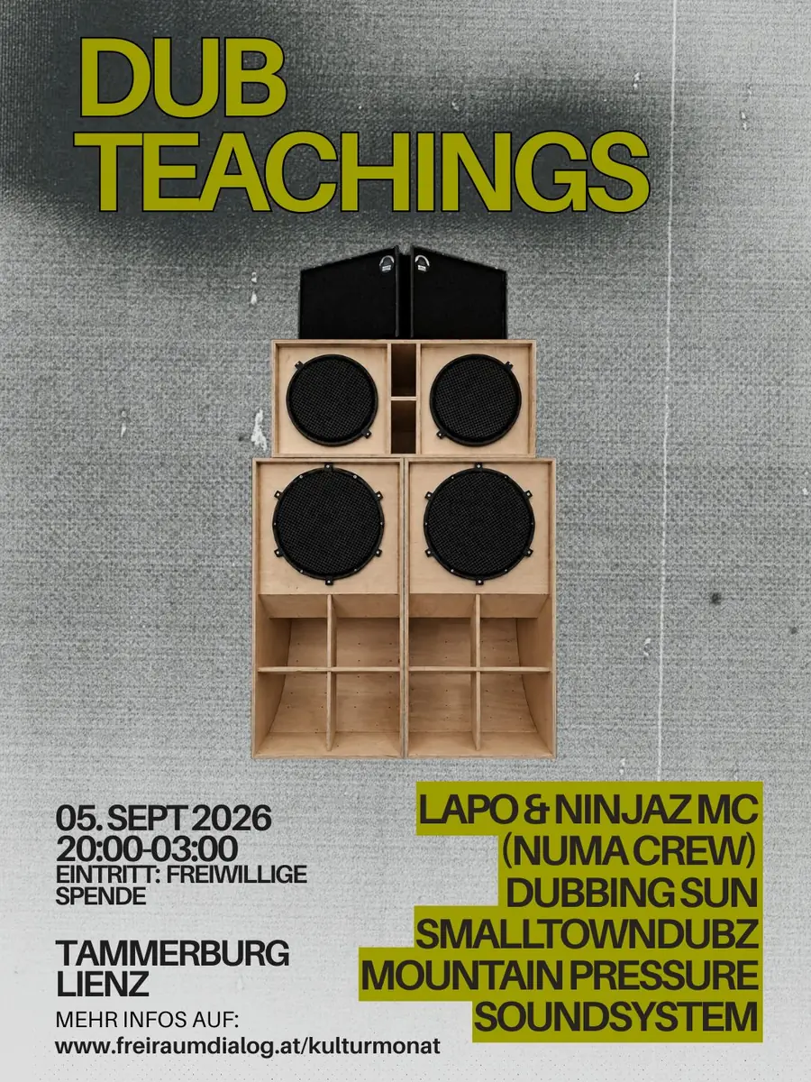 Dub Teachings — TBA - Tammerburg, Lienz, Lienz